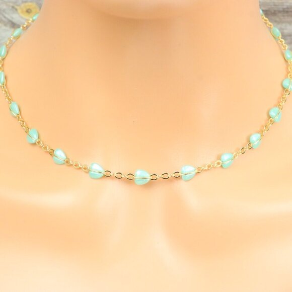 "Minimalist Necklace – Timeless, Elegant Jewelry for Her, MAR091192 - Picture 7 of 10